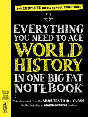 cover image of Everything You Need to Ace World History in One Big Fat Notebook